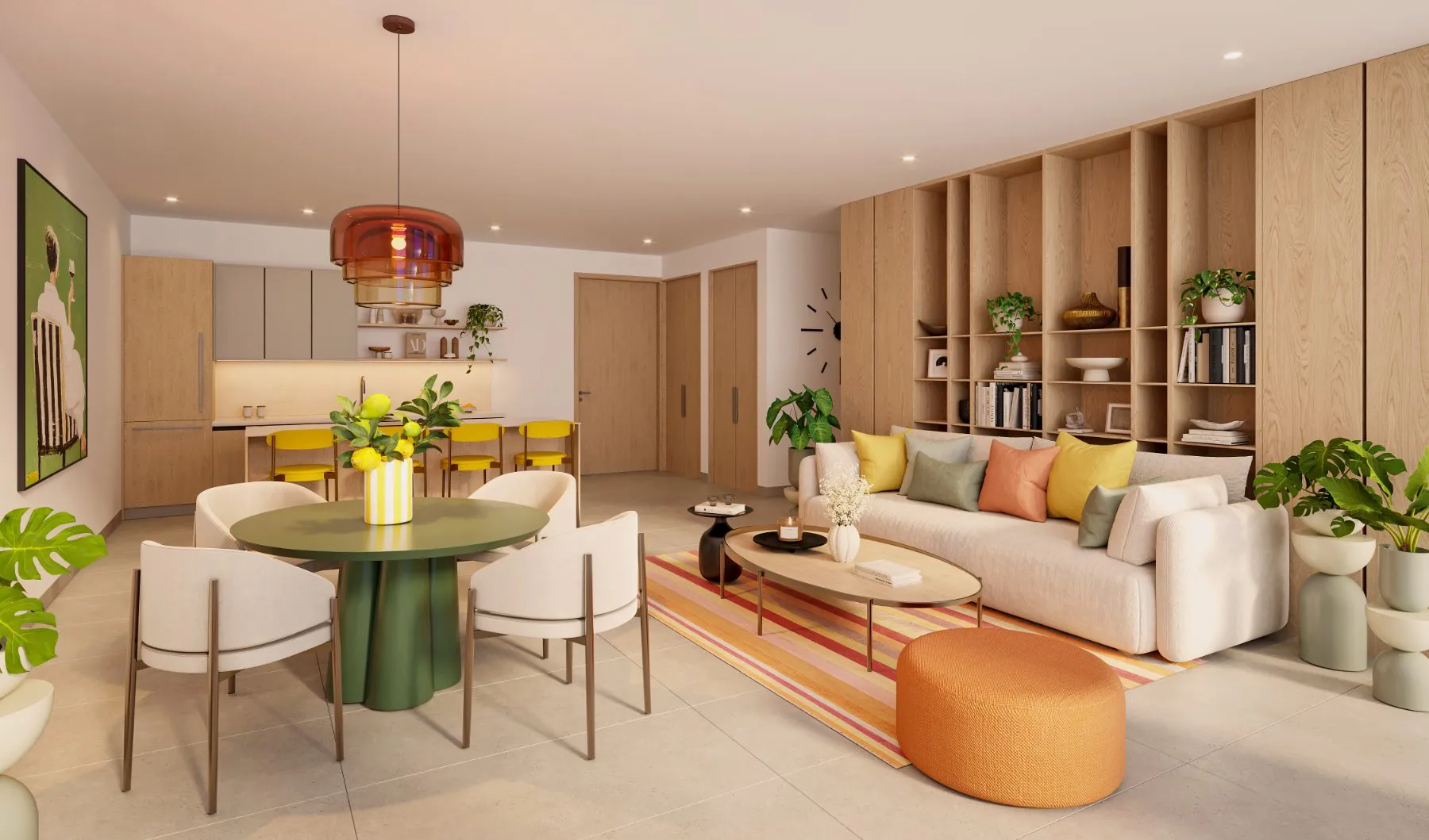 Residencia · 2 dormitorios